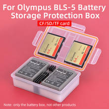 KingMa-caja de almacenamiento de plástico BLS5 para Olympus, BLS-5, E-PL6, E-PL9, E-PL8, E-PL7, EP2, E-PM2, Mark III, E-P3, 10 unidades 2024 - compra barato