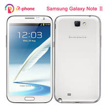 Samsung-teléfono inteligente Galaxy Note II N7100, móvil renovado, cámara de 8MP, cuatro núcleos, GSM, 3G, 5,5 pulgadas, Note 2, desbloqueado, Original 2024 - compra barato