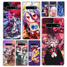 Funda de teléfono de Anime No Game No Life para Samsung Galaxy S20 Ultra S10E Note 10 9 8 S9 S8 S7 S6 J4 J6 J8 Plus Lite + funda 2024 - compra barato