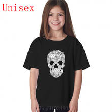 Owl Skull Hardcore childrens clothes g t shirt boys  boys clothes kids clothes girls kids tshirts boys shorts 100%cotton 2024 - buy cheap