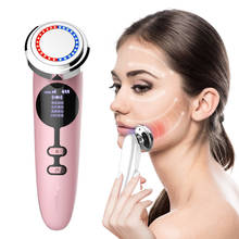 Multi-fonction LED Photon Face Lifting Tighten Wrinkle Removal Skin Care Face Massager Facial Clean Mask Machine 2024 - buy cheap