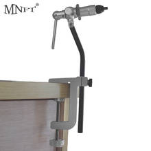 Mnft 1 conjunto de mesa portátil torno de amarrar, cabeça rotativa, inoxidável, construção de alumínio anodizado 2024 - compre barato
