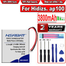 HSABAT 3800mAh Battery for Hidizs. ap100 player AP100 2024 - buy cheap