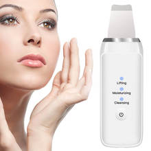 Ultrasonic Skin Scrubber Deep Remove Dirt Blackhead Reduce Wrinkles Face Lifting Peeling facial Care Device Beauty Instrument 2024 - buy cheap