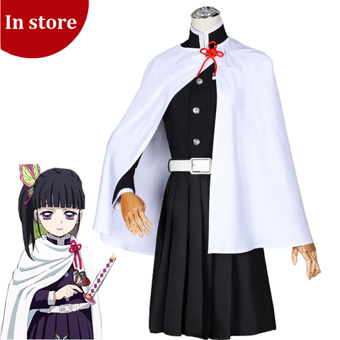 Buy In Store Demon Slayer Kimetsu No Yaiba Tsuyuri Kanao Cosplay Costume Female Cos Dress Uniform Halloween Costumes Anime Clothes In The Online Store Bellaben Store At A Price Of 86 95 Usd With