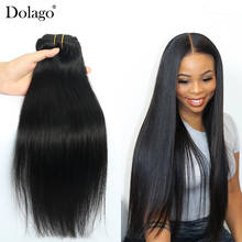 Straight Clip In Human Hair Extensions Full Head Natural Black Clip In Hair Extensions Human Hair Clip Ins Dolago Brazilian Remy 2024 - buy cheap