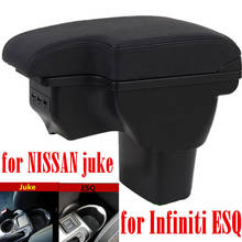 For NISSAN juke Armrest 2010-2019 For Infiniti ESQ Car armrest box accessories interior storage box Retrofit parts 2024 - buy cheap