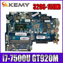 Laptop motherboard For Lenovo ideapad 320S-15IKB CIUYA YB SA SB SD LA-E541P MAIN BOARD SR341 i7-7500U CPU 920MX GPU 2024 - buy cheap