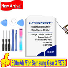 Batería para Samsung Gear S2 S2 classic R720 R732 BR720 Gear 3 Frontier Gear S3 Classic, SM-R760, SM-R765, SM-R765S 2024 - compra barato
