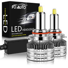 Bombillas LED para faros delanteros de coche, Hir2 9012, H1, H7, H8, H11, 9005, HB3, 9006, HB4, 20000LM, 60W, 12V, 6000K, 2 uds. 2024 - compra barato