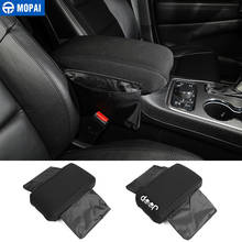 MOPAI Armrests for Car Front Seat Armrest Box Pad Cover Storage bag for Jeep Grand Cherokee 2014+ Car Accessories 2024 - buy cheap