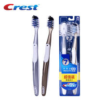 Original Crest Toothbrush Ultra Soft Bristle Seven Effect Dental Tooth Rages Bamboo Manual Tooth Brush Vibrator Brushes 2Pc/pack 2024 - buy cheap