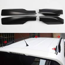 Roof Rack Rails End Cap Protection Cover Shell For Toyota Rav4 2008-2012 Car Accessories Black 2024 - buy cheap