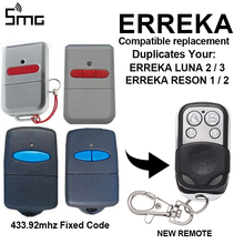 Controle remoto para porta de garagem, compatível com ereen2 luna/errégua resson2, código fixo de alta qualidade, 433.92mhz, porta de garagem 2024 - compre barato