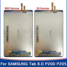 100% New Display with Touch Screen For Samsung Tab A 8.0 2019 SM-P200 SM-P205 P200 P205 High Quality LCD Touch Screen Digitizer 2024 - buy cheap