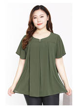 4XL To 10XL Oversized Women Blouses Elegant Summer Chiffon Shirts Female Loose Ladies Tops Blusas Mujer De Moda T20005T 2024 - buy cheap