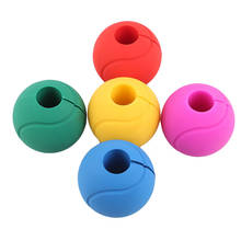 1 Pair Candy Color Barbell Hand Ball Grips Dumbbell Kettlebell Fat Grip Silicone Pull Up Weightlifting Gym Fitness Equipments 2024 - buy cheap