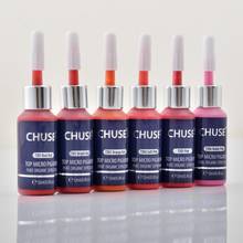 CHUSE Lips Microblading Micro Pigment Permanent Makeup Tattoo Ink Cosmetic Color Passed SGS,DermaTest 6 bottles/Lot T3 TATTOOING 2024 - buy cheap