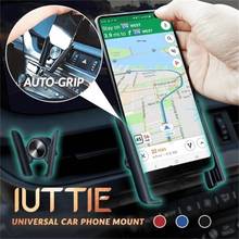 Iuttie-suporte de celular para carro, universal, controle de gravidade, saída de ar, suporte para iphone 8 x samsung s20 2024 - compre barato