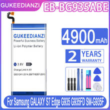 Аккумулятор GUKEEDIANZI EB-BG935ABE 4900 мАч для Samsung GALAXY S7 Edge G9350 G935FD SM-G935F аутентичная батарея 2024 - купить недорого