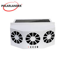 Exhaust Fan with Rubber Stripping Air Vent  Car Gills Cooler Automatic Rechargeable  Solar Energy   Air Purifier System 2024 - buy cheap