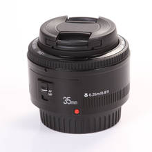 Yongnuo YN35mm F2 Wide Angle Auto Focus AF MF Lens+Cap for Canon EF EOS Camera 500d 600d 120d 5d mark iii 6d 7d 60d 70d 1000d 1d 2024 - buy cheap