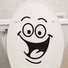 1pc Toilet Stickers Home Decoration Wall Sticker Vinyl Waterproof Wall Decals Cartoon Home Decor Mural 2024 - buy cheap