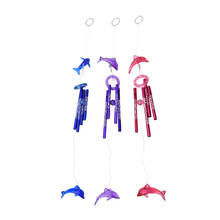 1pc 3 Colors Home Decoration Hanging WindChimes For Kids Birthday Gift Door Garden Crystal Dolphin Wind Chimes 2024 - buy cheap