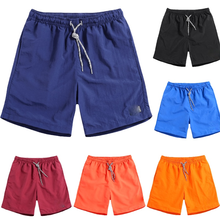 Solid color quick-drying shorts men's fashion trend casual three-point sports pants home outdoor elastic beach pants large size 2024 - buy cheap