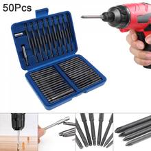 50pc 75mm extra longo conjunto de bits multi-purpose parafuso cabeça chave de fenda conjunto de bits apto para chave de fenda elétrica 2024 - compre barato