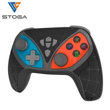 Stoga-gamepad sem fio com bluetooth, com vibração, controle turbo, para nintendo switch p3, computador, win7 acima 2024 - compre barato