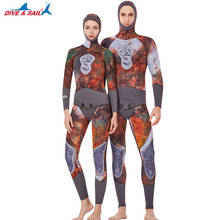 New Arrival Mens Womens 3MM Neoprene Wetsuit with Hood Two Piece Warm Wet Suit for Snorkeling Surfing Scuba Diving 2024 - buy cheap