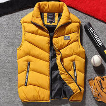 Autumn winter fashion Korean men's vest Sleeveless Vests Jackets men Casual Coats Men's Vest Man Cotton Thicken Waistcoat 8XL 2024 - buy cheap