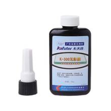 Pegamento UV para curado de K-300, adhesivo transparente de cristal y vidrio con accesorios para linterna UV, 50ml 2024 - compra barato