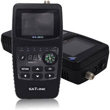 Satlink-Localizador de satélite Digital DVB-S2, pantalla LCD de 2,1 pulgadas, DVB S2, FTA, banda C y KU, medidor de satélite, WS 6933 2024 - compra barato