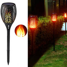 Solar Flickering Flame Torch Light Waterproof 96/72/51 LEDs Garden Light Landscape Light Lawn Lamp for Courtyard Path Outdoor 2024 - buy cheap