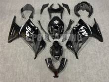 Kit de carenagem de motocicleta para kawasaki ninja300 ex300, 2013, 2014, 2015, 2016, 2017, cor preta 2024 - compre barato