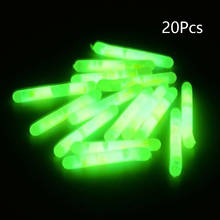 20pcs Fluorescent Dark Useful Fishing Glow Stick Coarse Carp Night Lake Outdoor Float Accessories Light Sea Portable Party 2024 - buy cheap