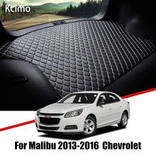 Leather Car Trunk Mat Liner Pad Cargo Pad Carpet For Chevrolet Malibu Limited 2013 2014 2015 2016 Holden Trunk Boot Mat Liner 2024 - buy cheap