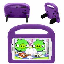 Capa de eva infantil 8.0 "para samsung galaxy tab 4 8.0 tamanhos t322, capa resistente a impactos de desenhos animados com aves para samsung tab 4 t330 2024 - compre barato