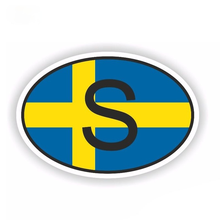 Creative Decal Sweden S Country Code Car Sticker Oval Decal Car Styling 2024 - buy cheap