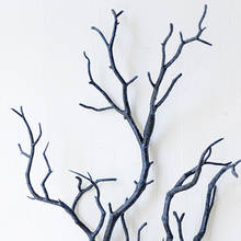 Art Simulation Plastic Leaf Plant Tree Branches Home Office Shop Decoration 35cm 2024 - buy cheap