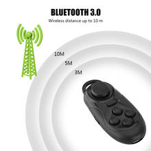 Мини беспроводной Bluetooth 3,0 удаленного геймпад игровой контроллер Джойстик селфи таймер, пульт дистанционного управления для Android Портативный 2024 - купить недорого