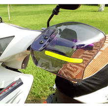 Motocicleta pára-brisa handguard para honda msx 125 grom honda cg125 suzuki tl1000r aprilia rsv 2005 bmw s1000xr yamaha fz16 2024 - compre barato