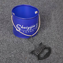 18cm Portable Foldable EVA Bucket Shrink Carp Fishing Accessories Fishing Gear Rotary Fish Water Storage Pescado 2024 - buy cheap