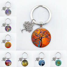 2021 Fashion Tree Of Life Key Chain Retro Handmade Art Key Chain Key Ring Party Gift Tree Of Life Jewelry 2024 - buy cheap