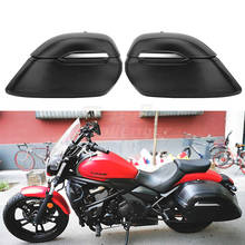 Motorcycle Hard Saddlebags Saddle Bag Trunk For Victory Honda Suzuki Kawasaki Yamaha Victory 2024 - buy cheap