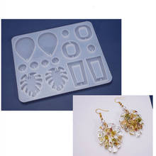 SNASAN-Molde de resina epoxi para Pendientes colgantes, accesorio de fundición de silicona para decoración artesanal de joyería, G02 2024 - compra barato