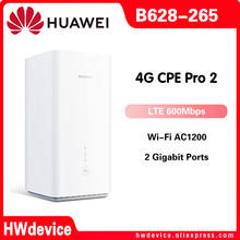 Original Huawei 4G CPE Pro 2 WiFi Router Sim Card B628-265 LTE Cat12 Up To 600Mbps WIFI AC1200 Routers Unlock  Europe Version 2024 - buy cheap