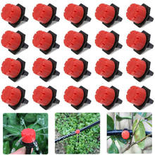 20-200pcs Micro Drip Irrigation System Dripper Sprinkler Adjustable Nozzle for 1/4'' Hose Agriculture Garden Plant Watering Tool 2024 - buy cheap